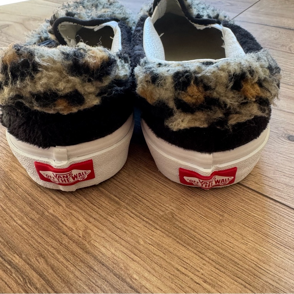 Vans Sherpa Leopard Print Slip On 59s Shoes 7 - Picture 3 of 7
